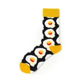 Novelty Happy Funny Men Graphic Socks Combed Cotton Omelette Frog Crazy Burger Salmon Corn Avocado Bird Fish Sock Christmas Gift