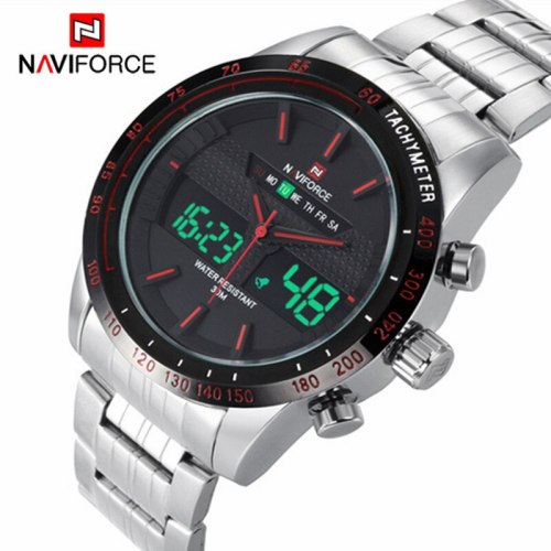 Luxury Brand Fashion Men Sports Watches Quartz Digital Analog Clock Man Full Steel Wrist Watch