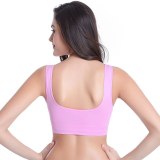 Plus Size Bras For Women Seamless Bra With Pads Big Size 4XL 5XL Bralette Push Up Brassiere Bra Vest Wireless Active Bra