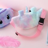 2020 New Cute Unicorn Female Waist Bag Kids Fanny Pack Cartoon Plush Women Belt Bag Fashion Travel Phone Pouch Chest Bag
