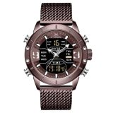 2020 Analog Digital Watches Men Luxury Brand Stainless Steel Sports Men's Watches Digital Waterproof Man Watch