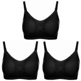 3Pcs/lot Nursing Bra Maternity Breastfeeding Bra Prevent Sagging for Pregnant Women Underwear  Breast Feeding Bra