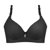 FINETOO Breathable Sexy Underwear Female Wire Free Bra For Women Ladies Fashion Push Up B C Cup Bra Comfortable Wireless Bra New