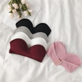 Sexy Strapless Bras for Women Wire Free Solid Color Brassiere Female Comfortable 3/4 Cup One-Piece Bra Women Sexy Lingerie