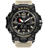 Men Military Watch 50m Waterproof Wristwatch LED Quartz Clock Sport Watch Male  Sport Watch Men S Shock