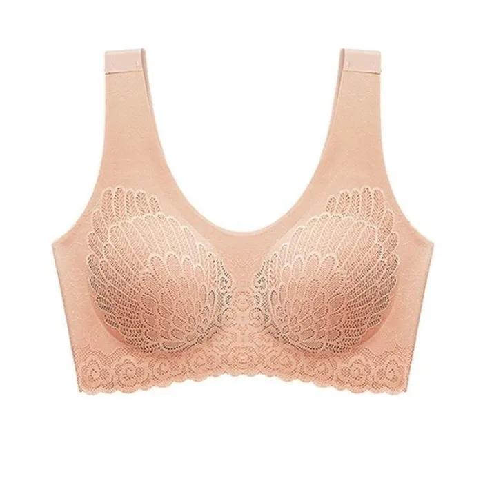 Female Underwear Bra Seamless Bra No Trace Sports Vest Lace Back Vest Wireless Brassiere Contour Sexy Breathable Plus Size bras