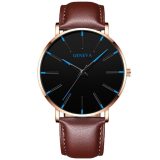 2020 Minimalist Men's Fashion Ultra Thin Watches Simple Men Business Stainless Steel Mesh Belt Quartz Watch