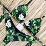 Sexy Bikinis 2019 Swimwear Women Swimsuit Bandage Halter Beach Wear Push Up Bathing suits Female Brazilian Bikini Set