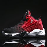 Basketball Shoes Men  Air Cushion Basketball Sneakers High-top Shockproof Couple Shoes Anti-slip Basket Shoes 36-46