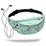 Fashion 3D Colorful  Print Waist bag Men Women Fanny Packs Hip Belt Bags Money Travelling Mountaineering Mobile Phone Bag T012