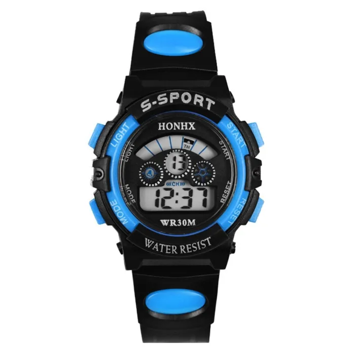 Children watch LED electronic watch Luxury Men Analog Digital Military Sport Waterproof Luminous Wrist Watch Bracelet watch YE1
