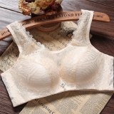 fashion thick cup sexy beauty push up bras lace back closure bralette lingerie bra for women Brassiere