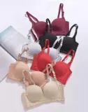 new arrival bra 3/4 cup sexy women underwear Wireless Comfortable soft bralette bra deep V for Backless wear Brassiere