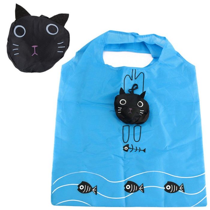 New Reusable Handbag Grocery Tote Storage Eco Travel Animal Shopping Bag Travel packing Organizers(Random Color) Free Shipping