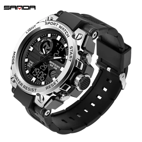 Waterproof Alarm Mens Watches Top Brand Luxury  Digital Led Sports Watch Men Clock Wristwatch