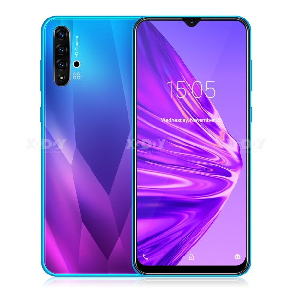 XGODY A50 3G Smartphone Android 9.0 6.5inch 19:9 Full Screen 1GB 4GB MTK6580 Quad Core 5MP Camera 3000mAh Mobile Phone