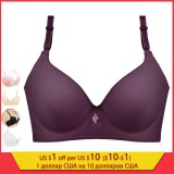 FINETOO Breathable Sexy Underwear Female Wire Free Bra For Women Ladies Fashion Push Up B C Cup Bra Comfortable Wireless Bra New