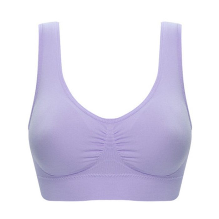 Casual Bra Removable Pad Double Layer Seamless wireless Leisure Bra Body Shaper Push Up Bras Set 1pcs wfws01