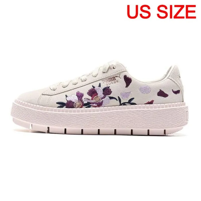 Original New Arrival  Platform Trace Flowery Women's Skateboarding Shoes Sneakers