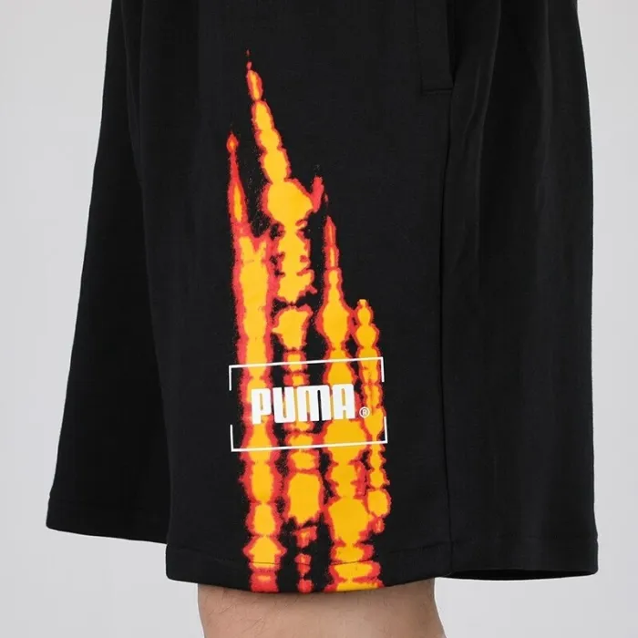 Original New Arrival  PUMA TIE DYE Graphic Men's Shorts Sportswear