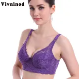 2020 Plus Size 40 90 44 Push up Lace Bras for Women's Bralette Crop Top Bh BCD Underwear Sexy Lingerie Brassiere Girls 44 46 BCD