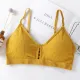 Sexy Push Up Bras For Women Lingerie Bralette Front Hollow Solid Color Bra Wireless Brassiere Seamless Underwear Female Intimate