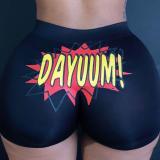 2020 Women Shorts Letter Print Shorts Summer Casual High Waist Short Pants Hot Sale Sports Daily Shorts Bottom New