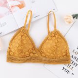 Women Lace Bra Sets Seamless Underwear Backless Vest Sexy Panties Padded Bralette Lingerie Ultrathin Briefs Female Intimates #F