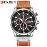 Luxury Brand Men Analog Digital Leather Sports Watches Men's Army Military Watch Man Quartz Clock