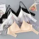 DeRuiLaDy Soft Bralette Deep V Seamless Bras For Women Thin Strap Wireless Push Up Bra Comfort Underwear Ladies Sexy Lingerie