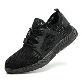 Indestructible Ryder Shoes Men and Women Steel Toe Cap Work Safety Shoes Puncture-Proof Boots Lightweight Breathable Sneakers