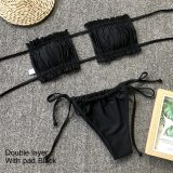 Sexy Micro Women Bikini 2020 Mujer Swimsuit Bandeau Bikinis Set Two-piece Swimwear Push Up Bathing Suit Female Beachwear Biquini