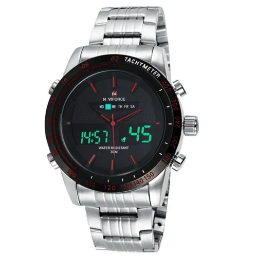 Luxury Brand Fashion Men Sports Watches Quartz Digital Analog Clock Man Full Steel Wrist Watch