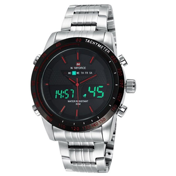 Luxury Brand Fashion Men Sports Watches Quartz Digital Analog Clock Man Full Steel Wrist Watch