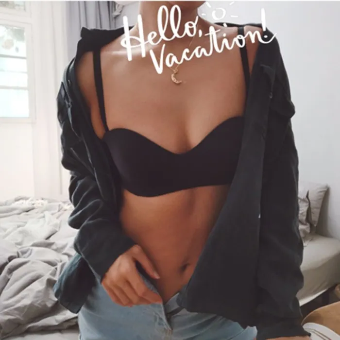 Invisible Push Up Strapless Bra For Wedding Without Strap Women Sexy Wireless Bralette Top Lingerie Brassiere Seamless Underwear