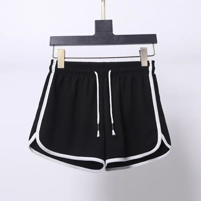 Women Shorts Summer Casual Solid Drawstring shorts high waist loose shorts for girls Soft Cool female short M-2XL