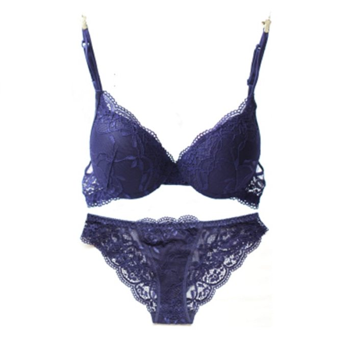 Sexy Lace Bra Set Women Underwear Set Push Up Bra Set Sexy Lcae Briefs Lingerie 3/4 Cup 70B 75B 80B Hot