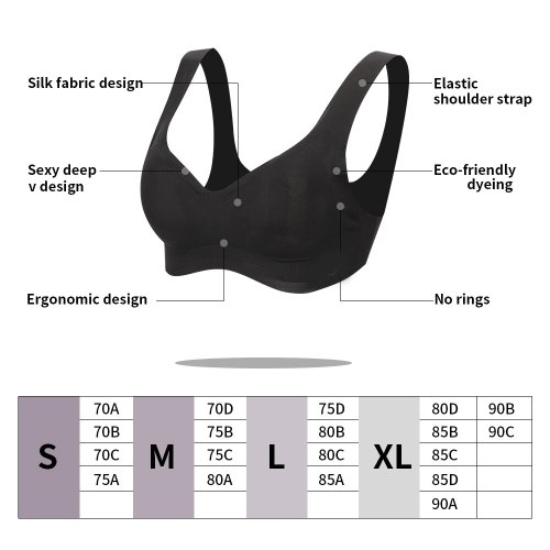 Bra Women's underwear sexy plus size invisible bralette seamless strapless bra female lingerie push up crop top sports bra bh
