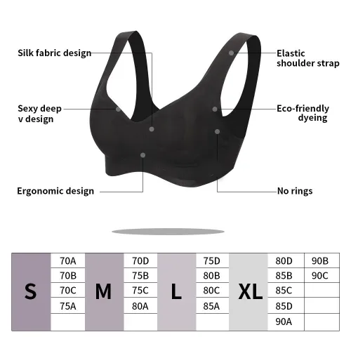 Bra Women's underwear sexy plus size invisible bralette seamless strapless bra female lingerie push up crop top sports bra bh