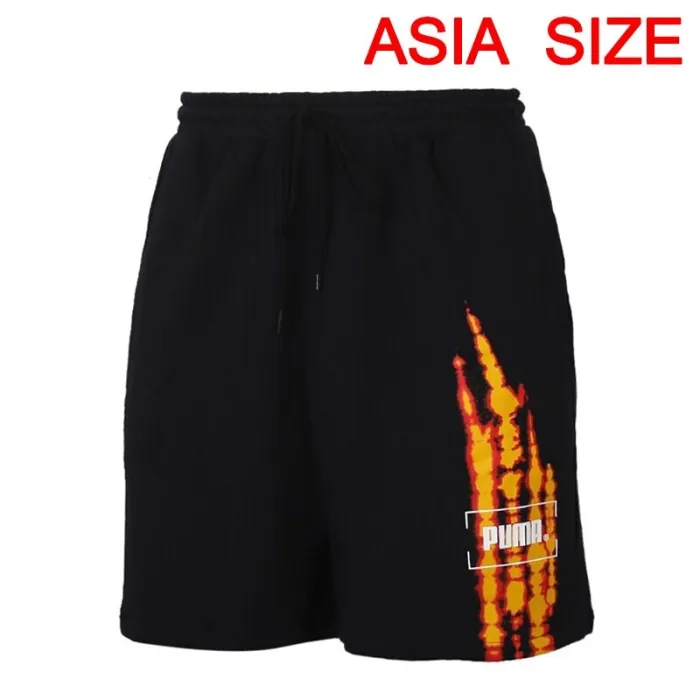 Original New Arrival  PUMA TIE DYE Graphic Men's Shorts Sportswear