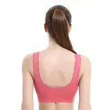 M-3XL Women Underwear Sexy Lingerie Lace Solid Color Cross Side Buckle Wireless Push up Breathable Sleep Hot Bra