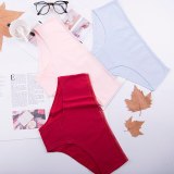 Sexy Ladies Cotton Mesh Transparent Panties Thongs String lingerie Fashion Low-Rise Women Underwear Seamless Briefs 1pcs afq9082