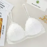 Sexy Seamless Deep V Lace Women Bra Wireless Thin Underwear Sexy Lingerie Lace Bras