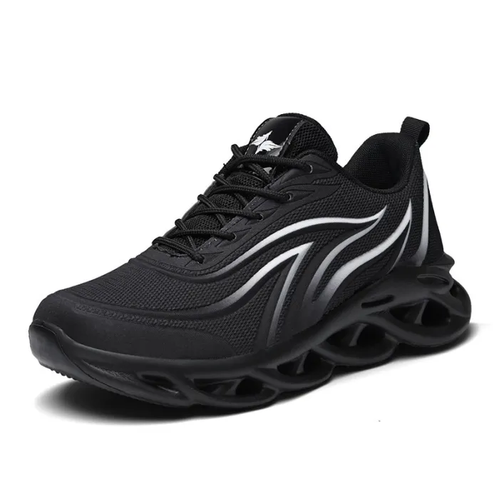 Breathable Summer Sneakers Blade Shoes Men's Sports Light Soft Running Shoes for Men Lace Up Platform Footwear Runway Shoe