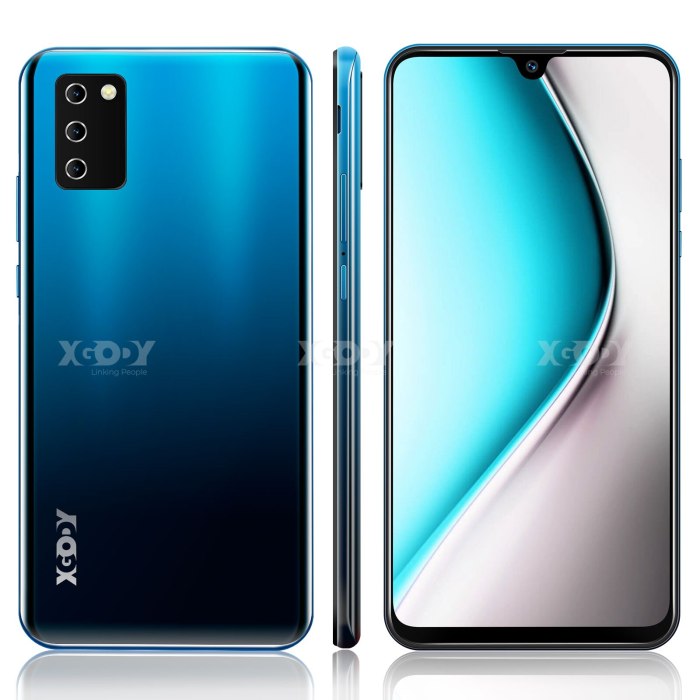 XGODY NOTE 10 Android 9.0 4G mobile phones 2GB RAM 16GB ROM Face ID 5MP Camera Dual SIM GPS WIFI 7.2  19:9 smartphone Quad Core
