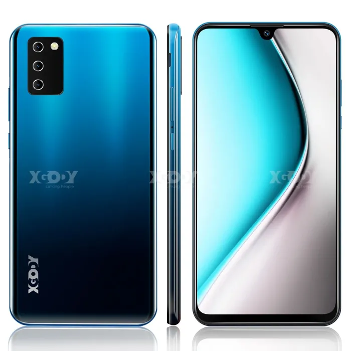 XGODY NOTE 10 Android 9.0 4G mobile phones 2GB RAM 16GB ROM Face ID 5MP Camera Dual SIM GPS WIFI 7.2  19:9 smartphone Quad Core