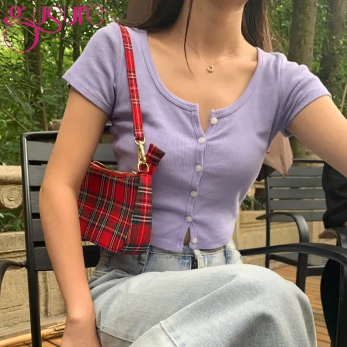2020 hot sale vintage retro bags designer ladies hand bag French plaid red bag woman elegant bolsa feminina shoulder bag