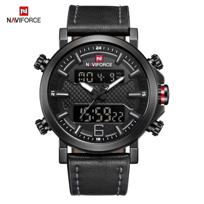 Top Luxury Brand Dress Quartz Mens Watches LED Date Analog Digital Watch Men Fashion Sport Clock