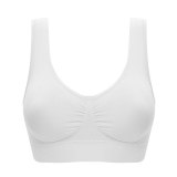 CINOON Bras For Women Underwear Sexy Lingerie Solid Bra Seamless Push Up Cotton Tops Bralette Brassiere Wireless Sports Vest