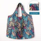 Reusable Shopping Bags Foldable Large Size Shopping Bags Totes Heavy Duty Washable Cloth Grocery Bags Eco-Friendly Ripstop